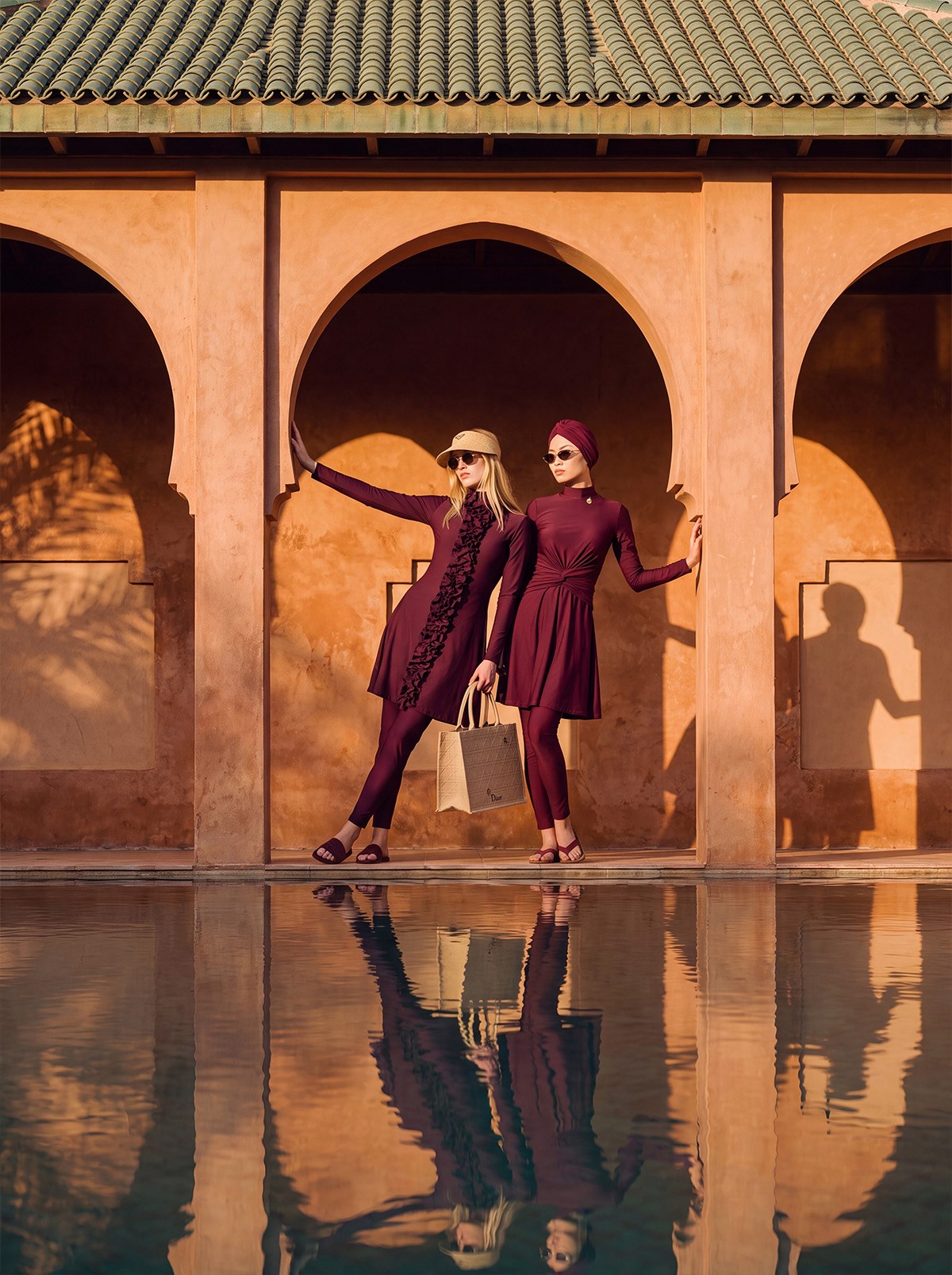 PASIFIC SWIMWEAR Bordo