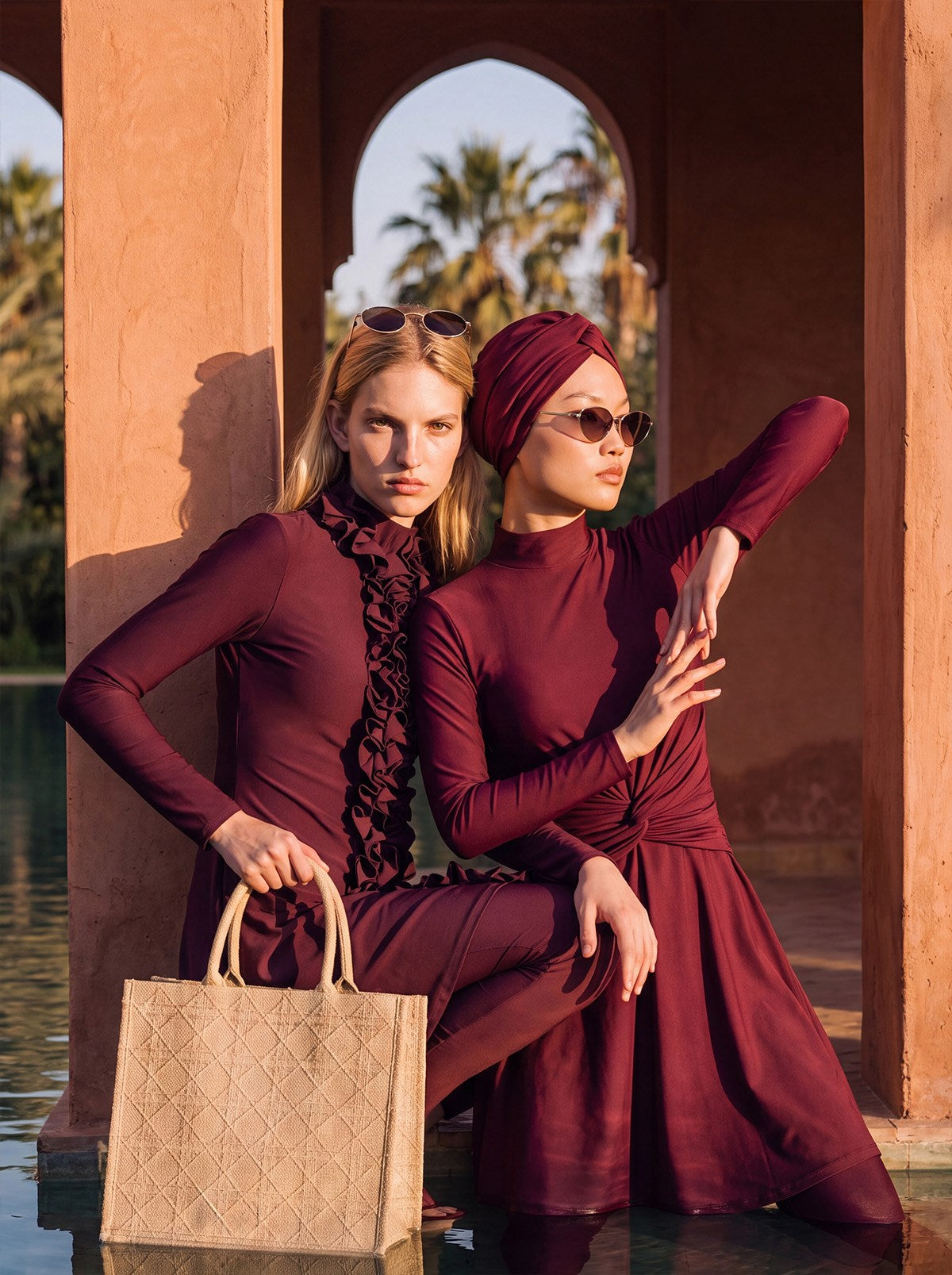 PASIFIC SWIMWEAR Bordo