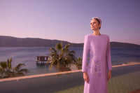 PEONY ELBİSE Lila