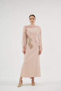 PEONY ELBİSE Somon