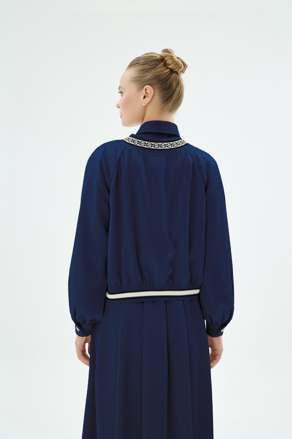 Pietra  Bomber Ceket Lacivert