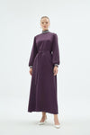30040 PIETRA DRESS Plum