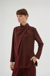 20029 QUARTZ BLUZ Bordo