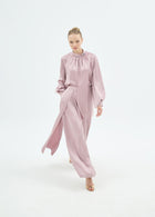 91015 QUVİN BLUZ PANTOLON Pudra