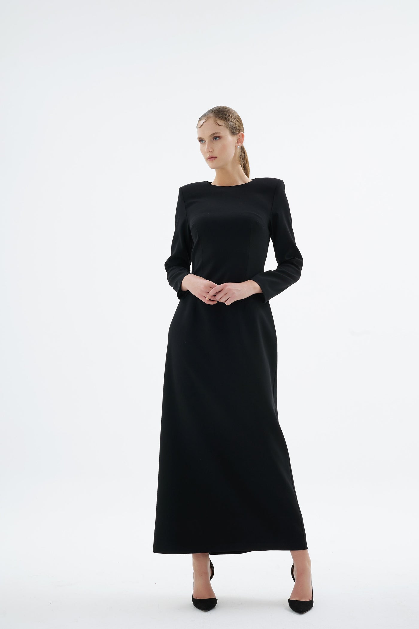 RIFLESSO ELBİSE Siyah