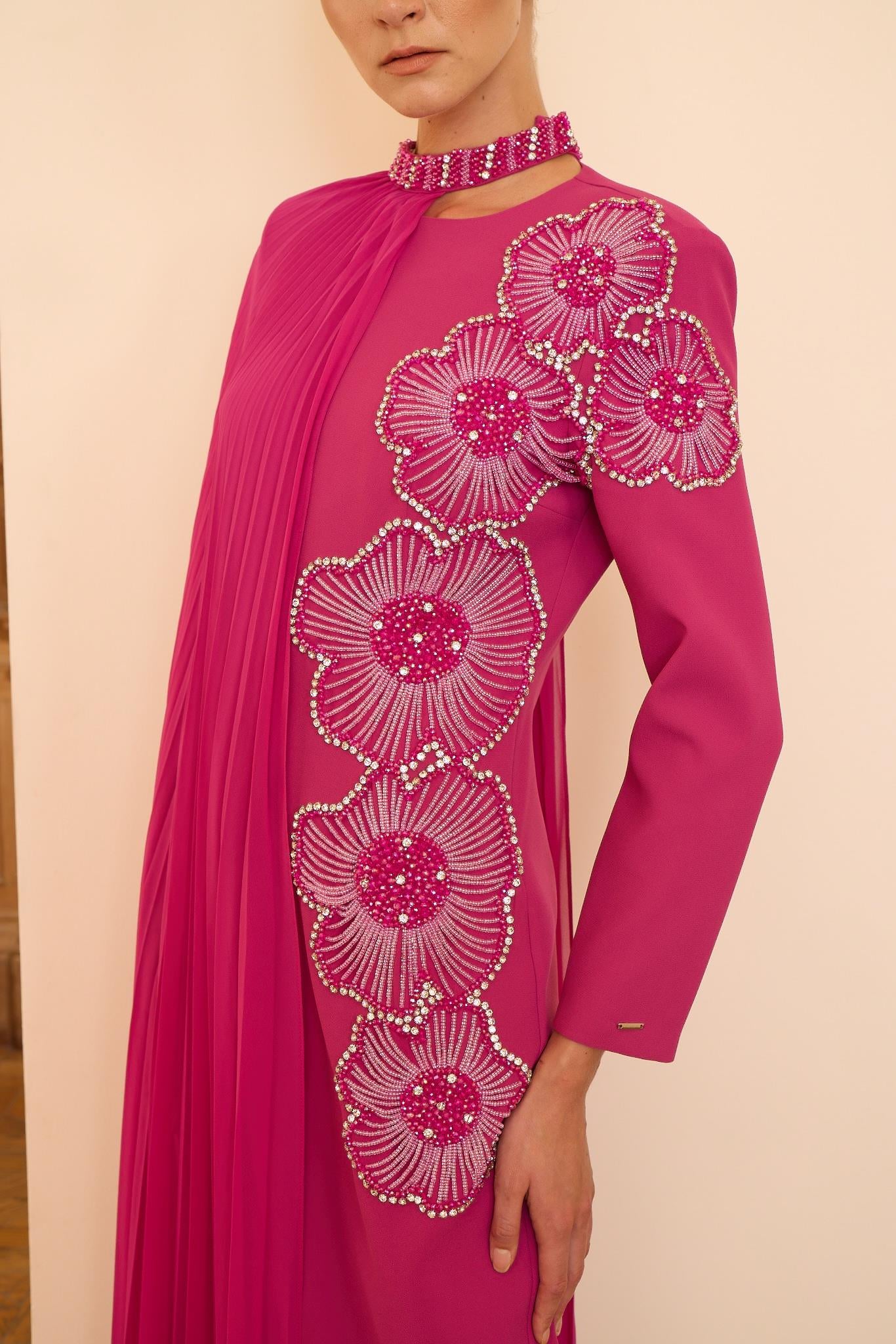 ROSALIN DRESS Fuşya