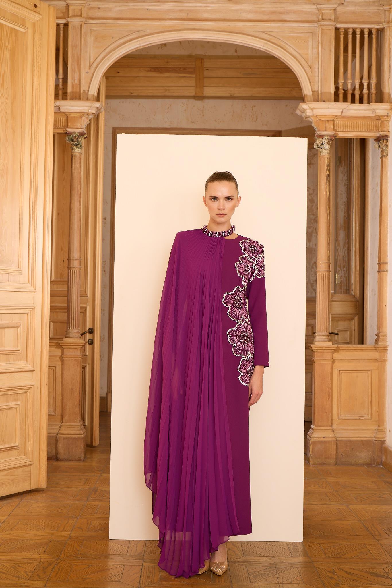 ROSALIN DRESS Mürdüm