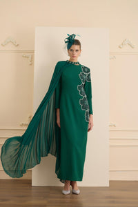 ROSALIN DRESS Zümrüt