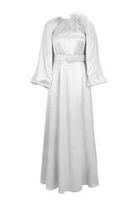 ROSANA DRESS Ekru