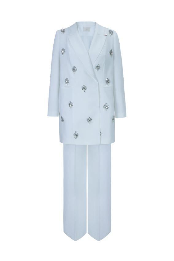 SAWAROS SUIT Ekru