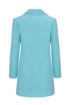 SEQUIN JACKET Aqua