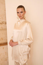 Serene Takım Tunik Pantolon  Krem