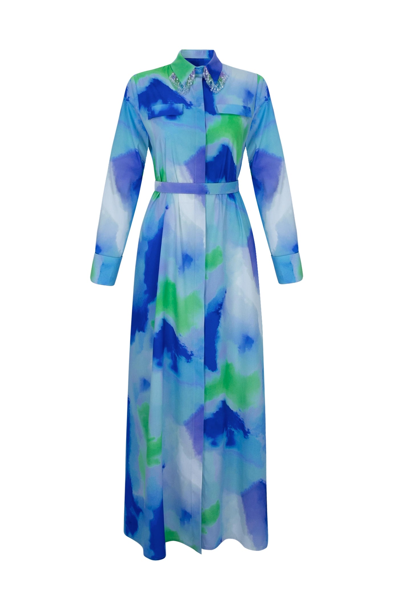 SEUL DRESS Mavi