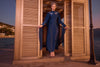 SHOSAN DRESS Navy Blue