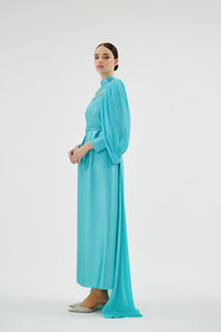 SHOSAN ELBİSE Turkuaz