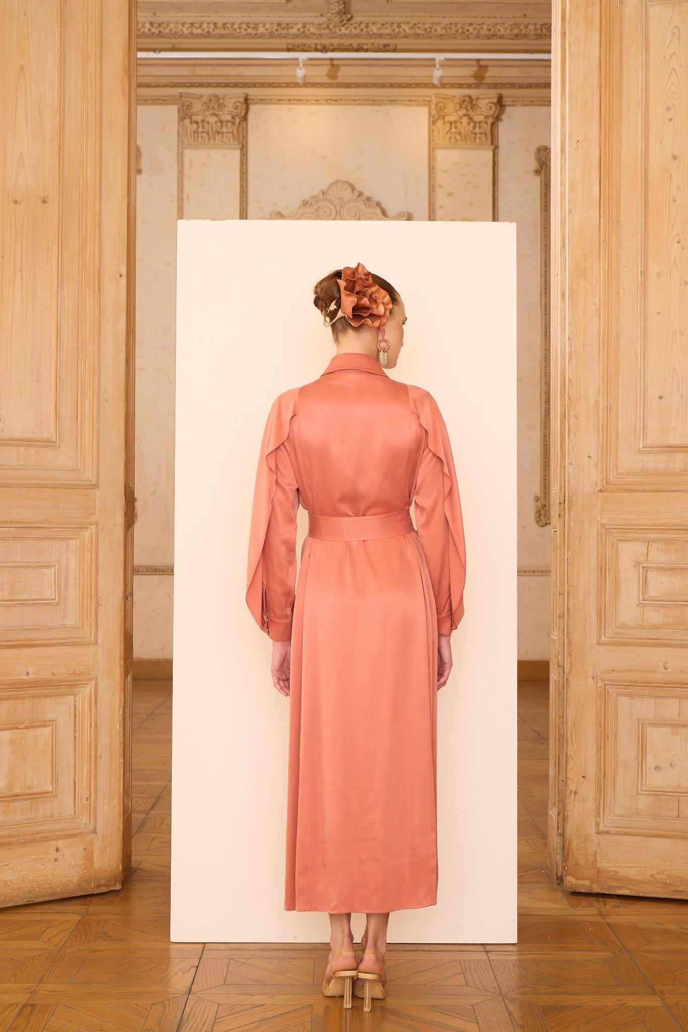 SOLEIL DRESS Bakır