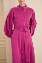 SOLEIL DRESS Fuşya