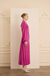 SOLEIL DRESS Fuşya
