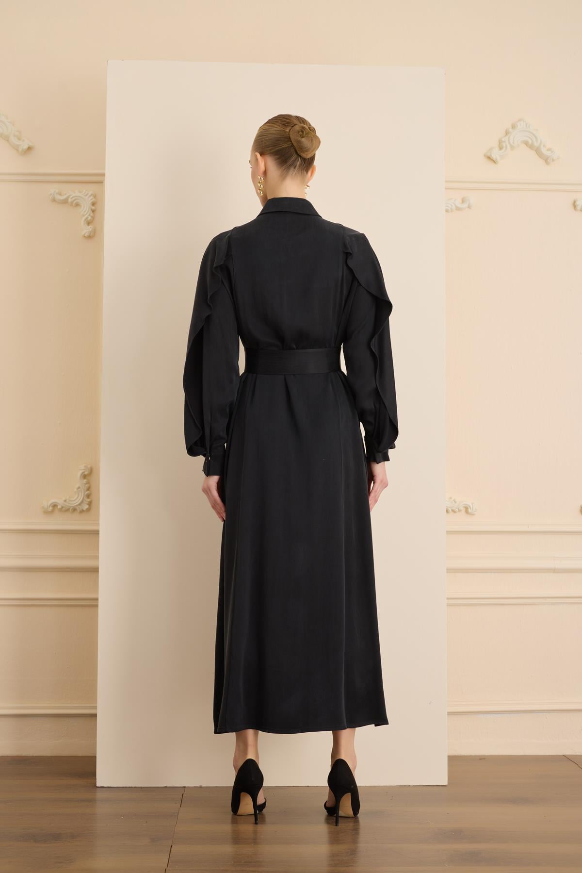 SOLEIL DRESS Siyah