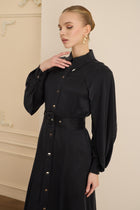 SOLEIL DRESS Siyah