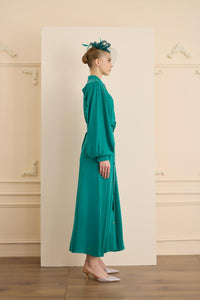 SOLEIL DRESS Zümrüt