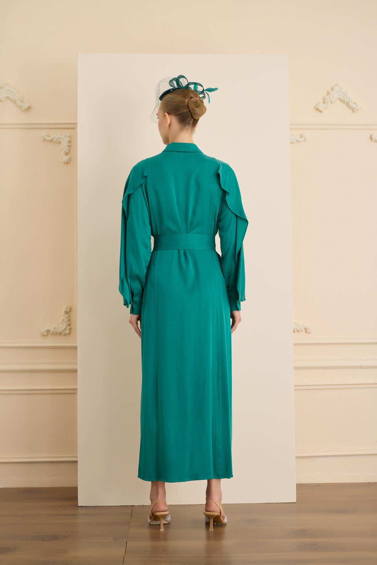 SOLEIL DRESS Zümrüt