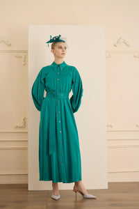 SOLEIL DRESS Zümrüt