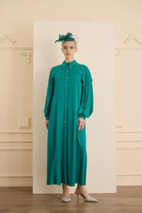 SOLEIL DRESS Zümrüt