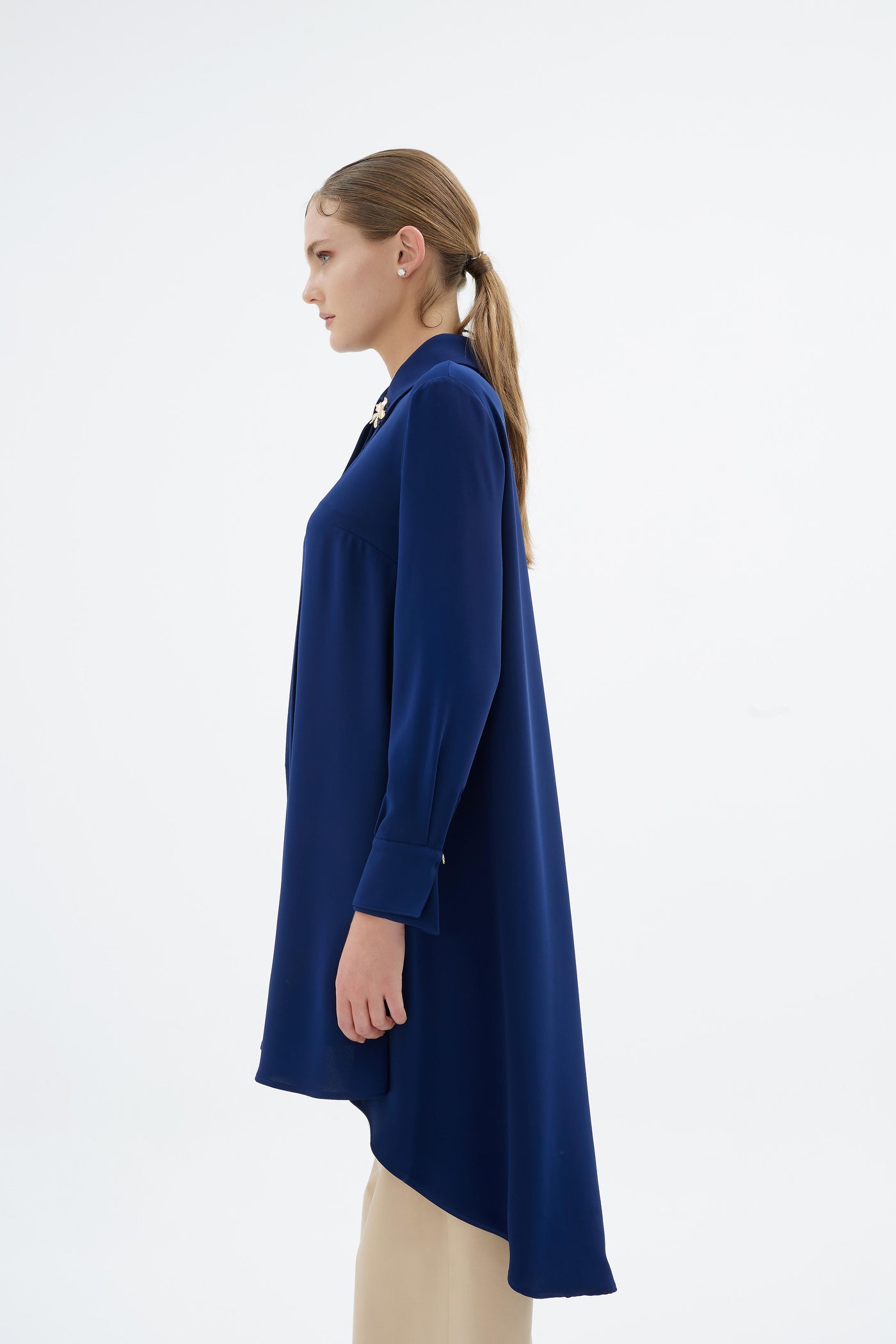 SOLENE TUNIC Navy blue