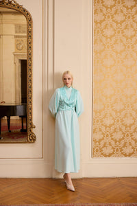 SPARKLE DRESS Aqua