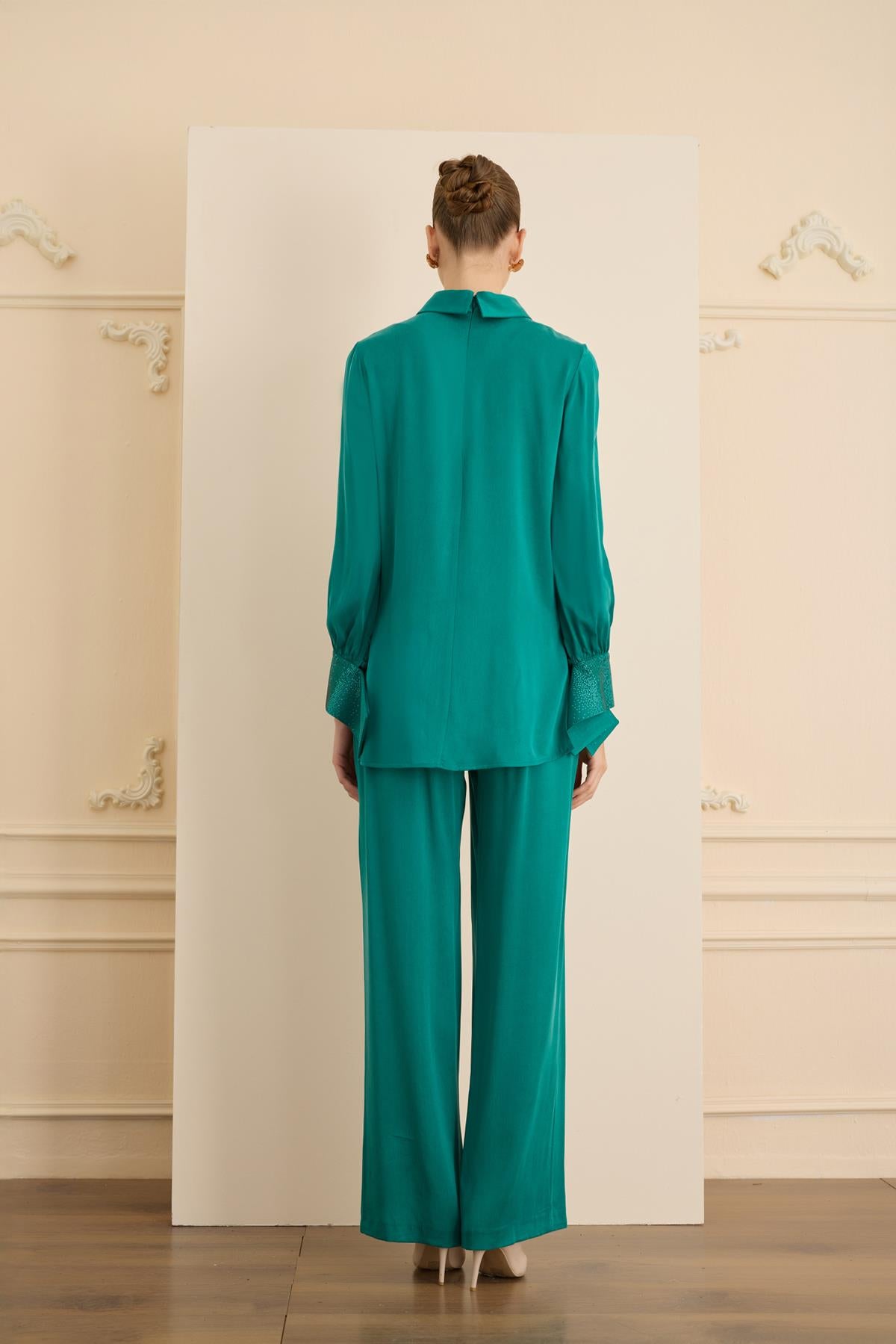 SPLENDID BLOUSE Zümrüt
