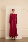 TEASE DRESS Burgundy