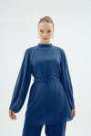 20009 TINA BLOUSE Navy Blue
