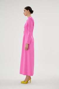 TIRENA ELBİSE Pembe