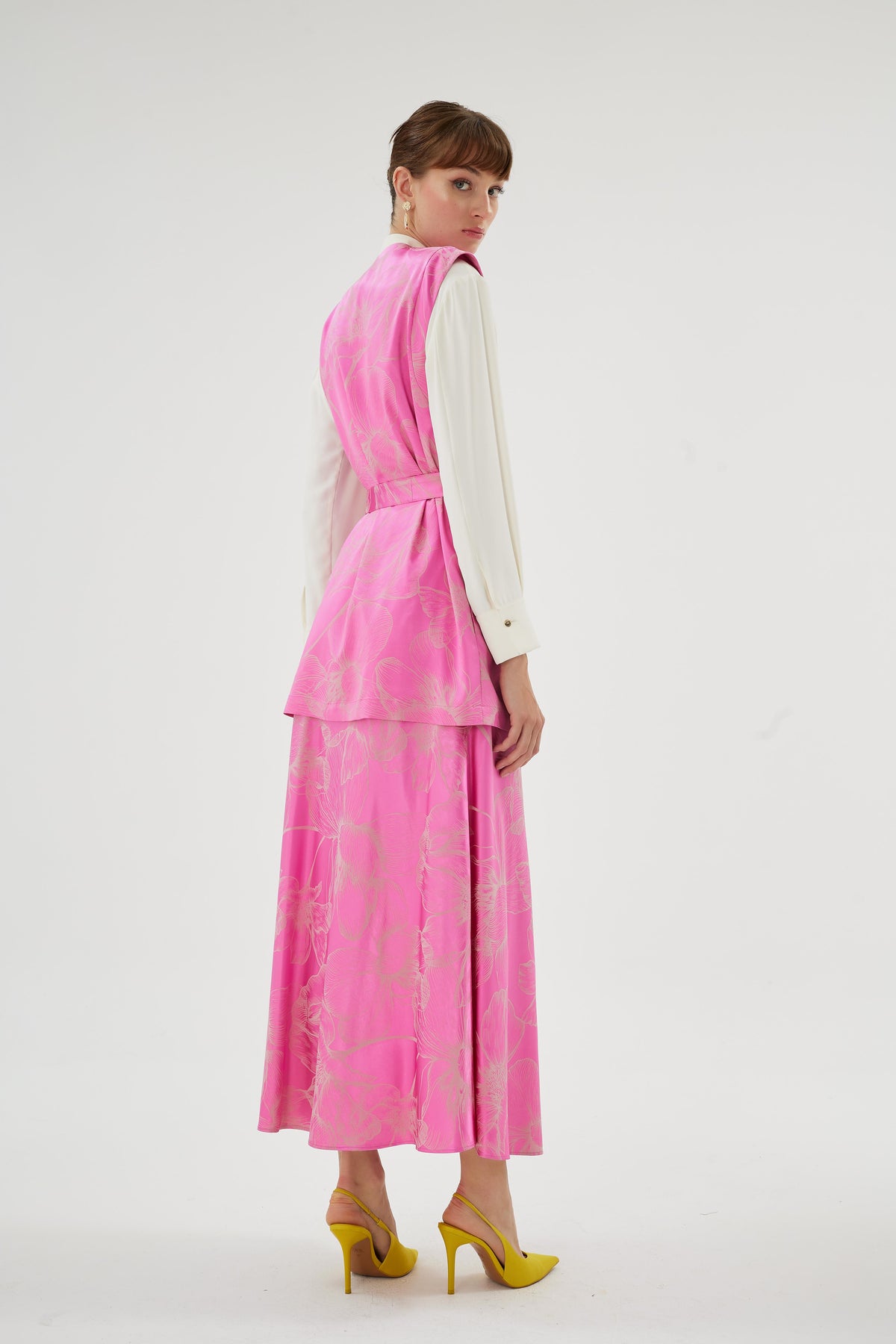 Ujore  Yelek Pembe