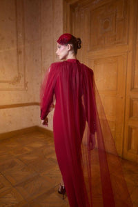 VANESSA DRESS Bordo