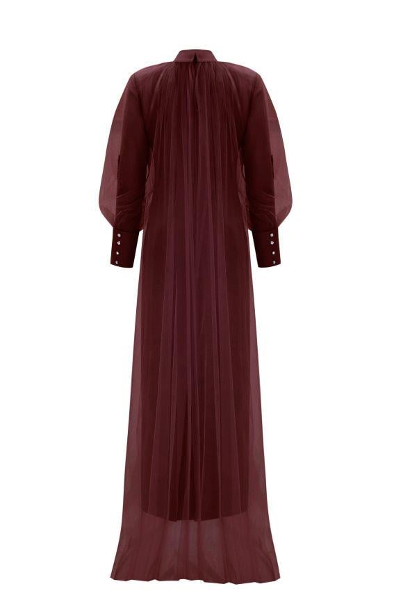 VANESSA DRESS Bordo
