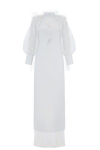 VANESSA DRESS Ekru