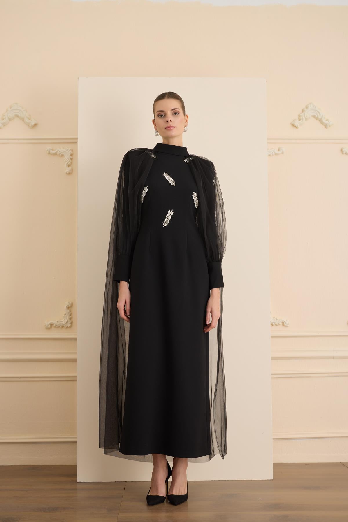 VANESSA DRESS Siyah