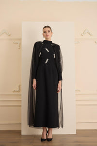 VANESSA DRESS Siyah
