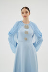 VELORA DRESS Blue
