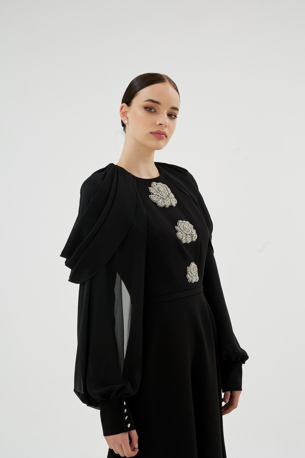 Velora  Elbise Siyah
