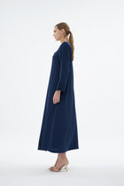 VERA ABAYA Lacivert