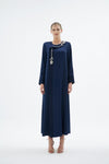 VERA ABAYA Navy Blue