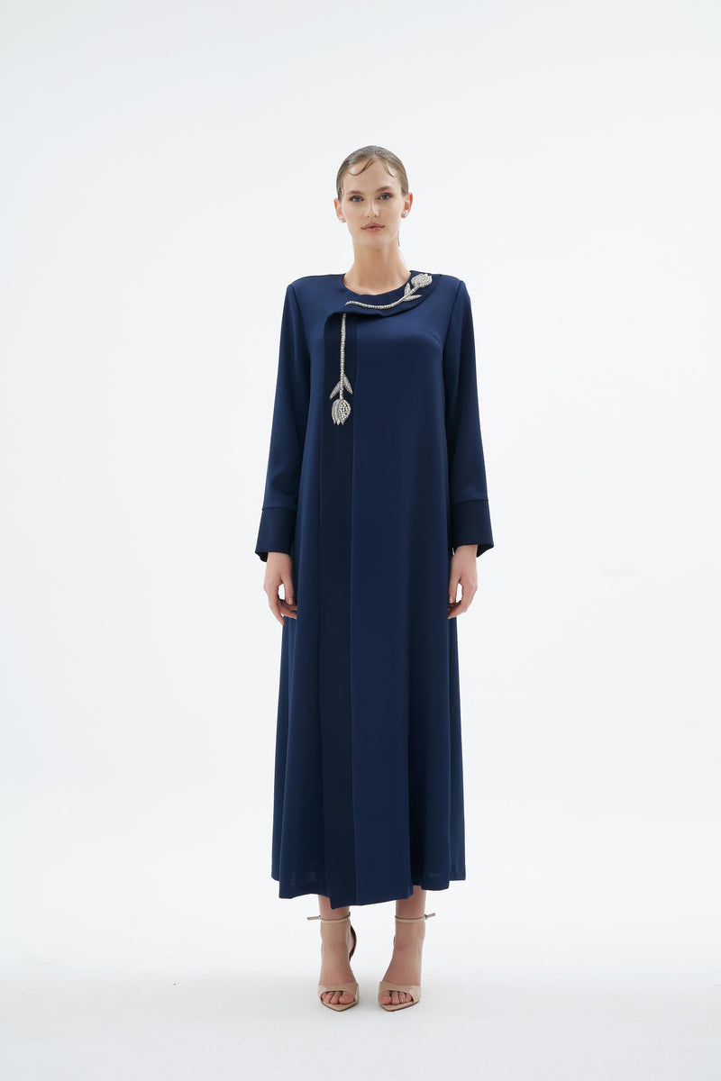 VERA ABAYA Lacivert
