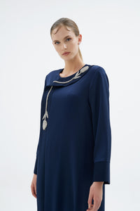 VERA ABAYA Lacivert