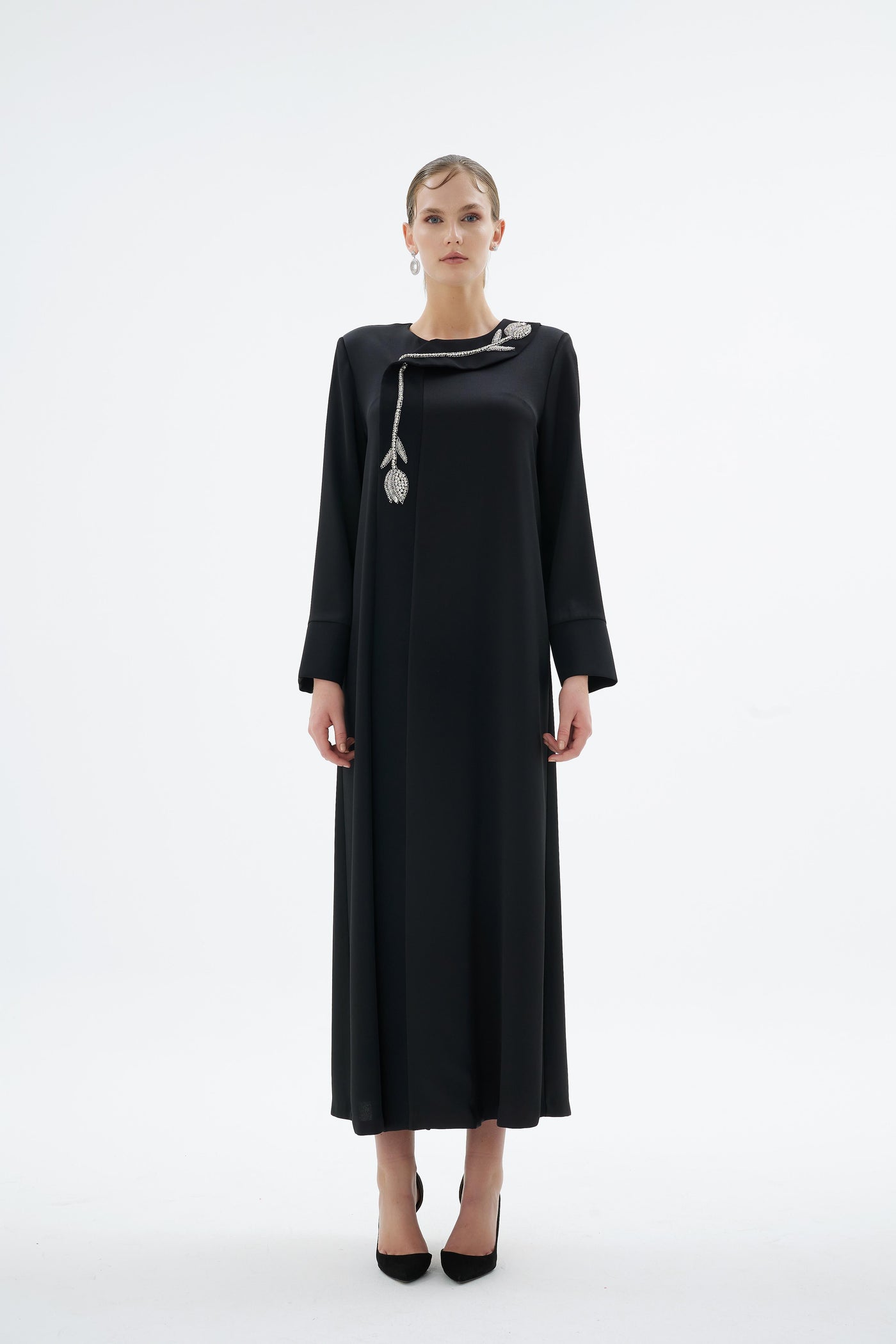 VERA ABAYA Siyah