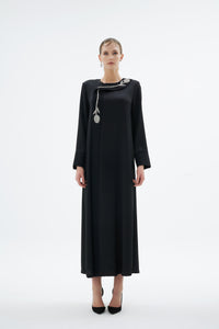 VERA ABAYA Siyah