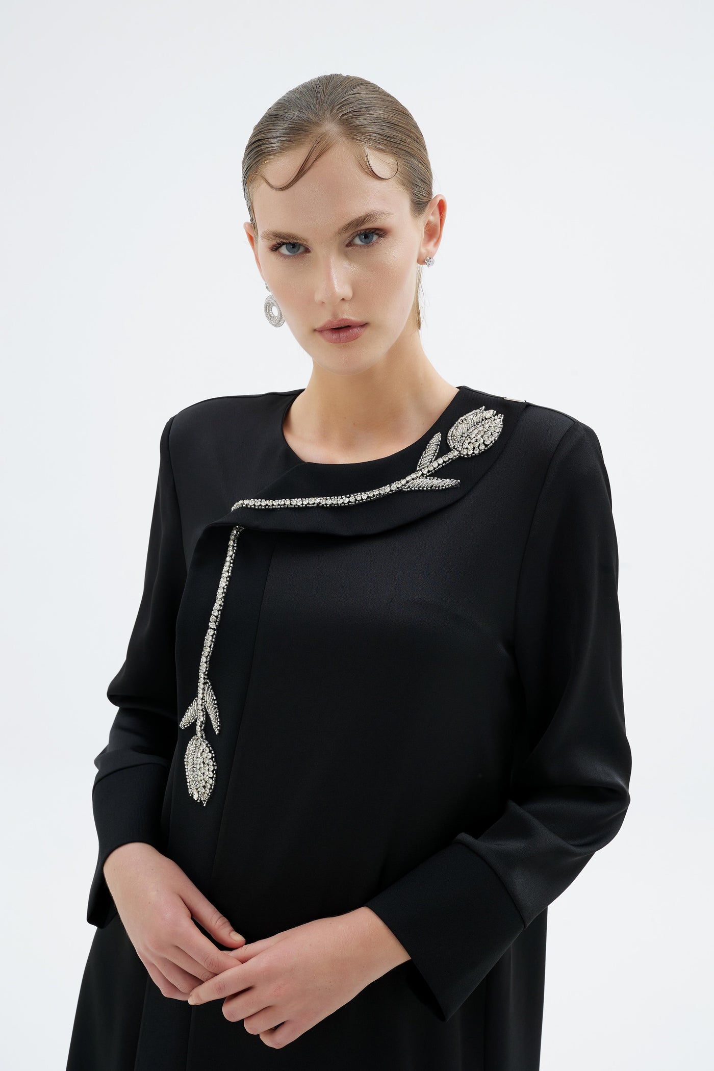 VERA ABAYA Siyah