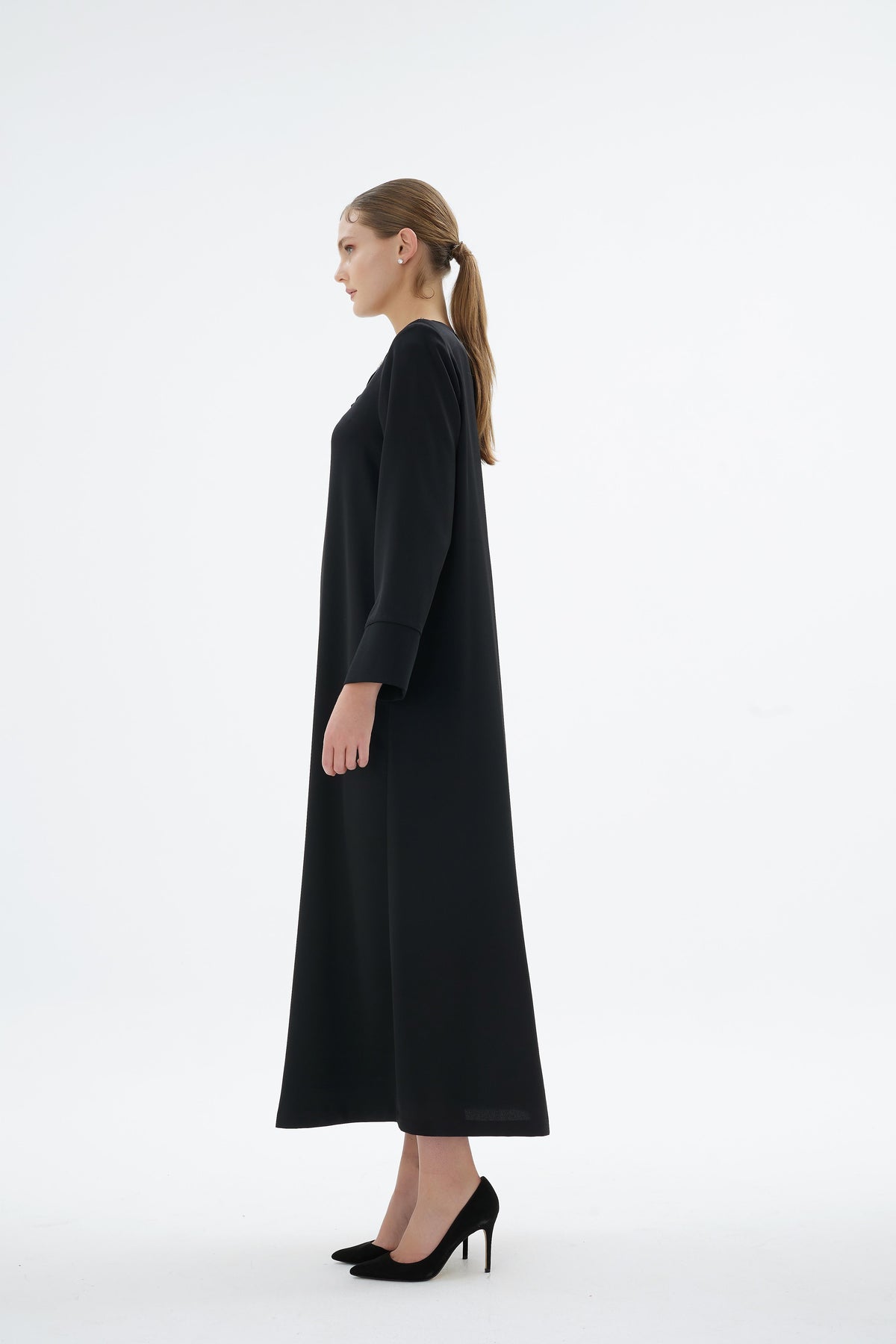 VERA ABAYA Siyah